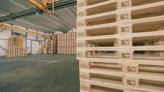Gemietete Paletten im Logistikeinsatz – flexible Palettenmiete für Unternehmen